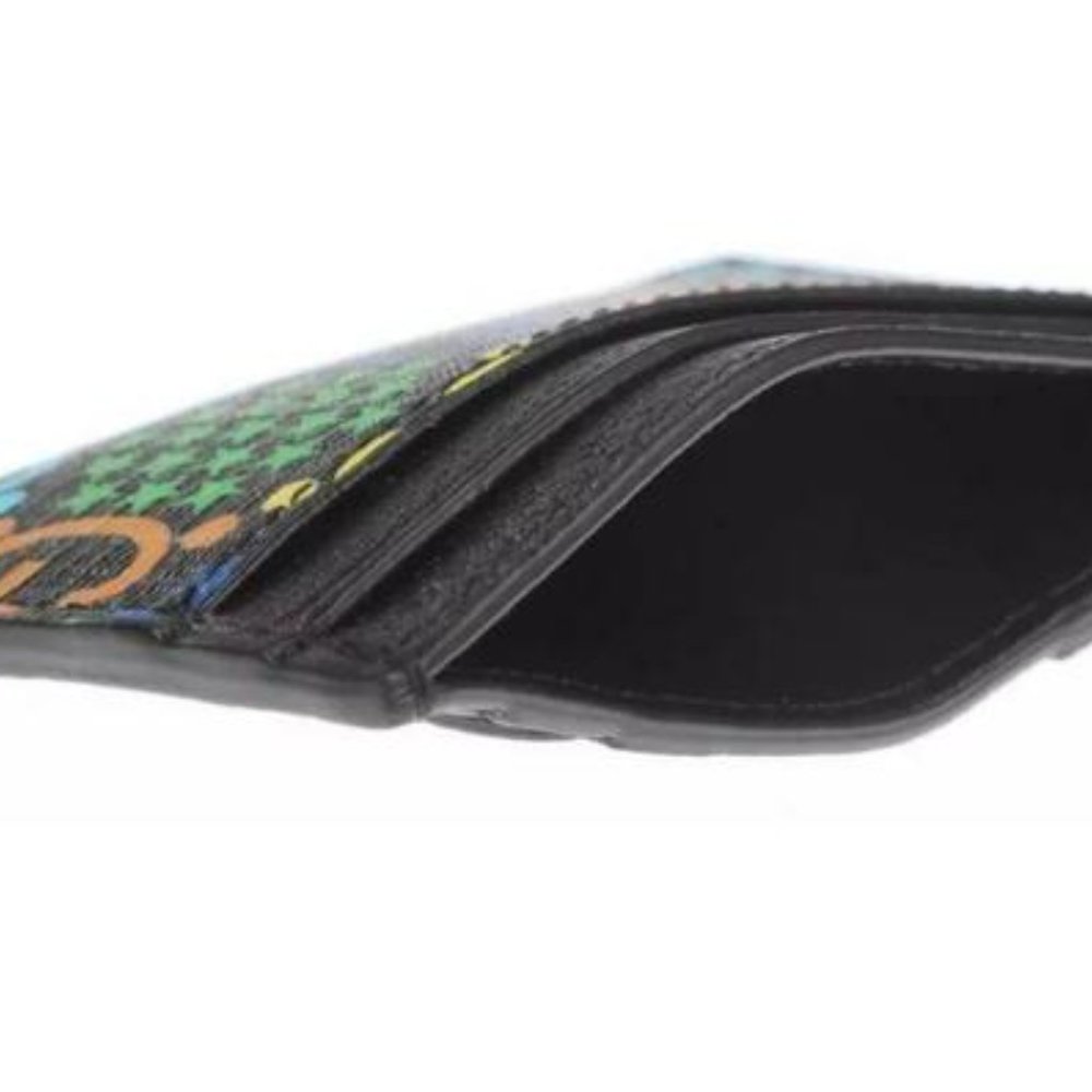 Gucci GG Psychedelic Leather Card Case NEW IN CASE - Picture 3 of 6